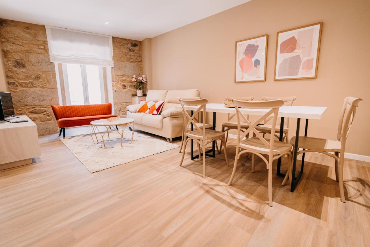 Apartamentos Rua Vella Caldas De Reis Exteriér fotografie